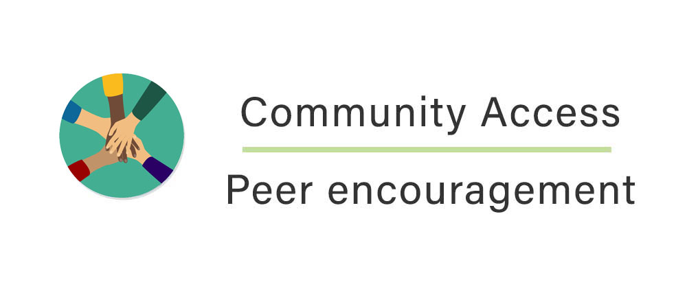 community access peer encouragement